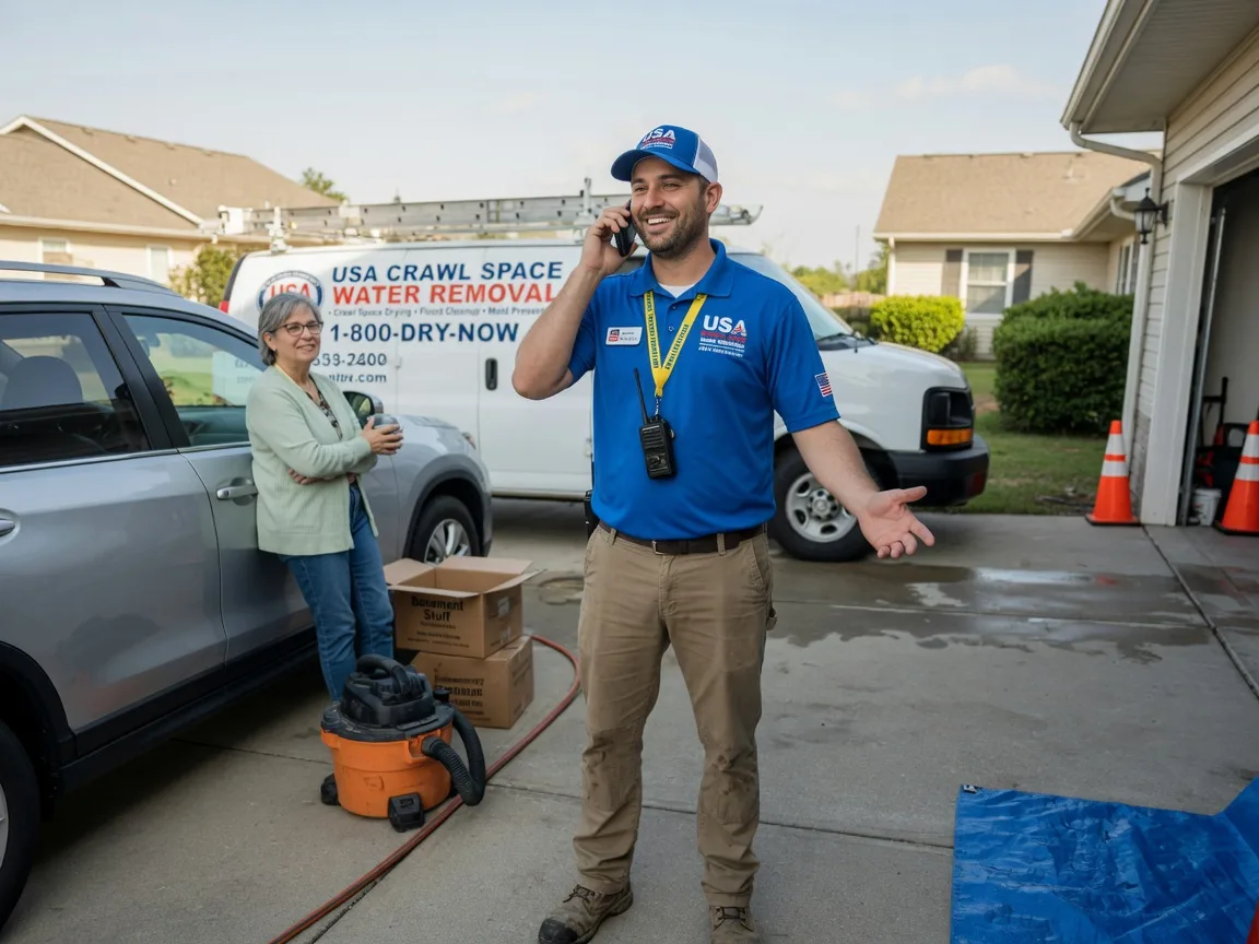 Crawl Space Water Removal Sergeant Bluff, IA FAQs